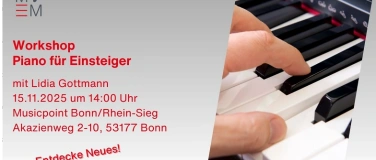 Event-Image for 'Workshop: Piano für Einsteiger'