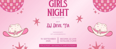 Event-Image for 'GIRLS NIGHT - auch für Boys!'