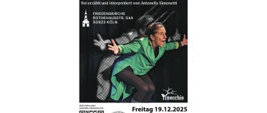 Event-Image for 'PINOCCHIO - Erzähltheater von Antonella Simonett'