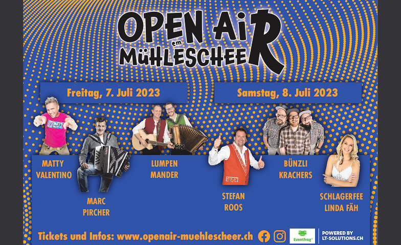 Openair em Mühlescheer 2023 Openair em Mühlescheer Tickets