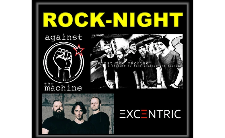 ROCK-NIGHT :: Against the Machine :: Excentric P9 Event-Location (Official), Biberist Tickets