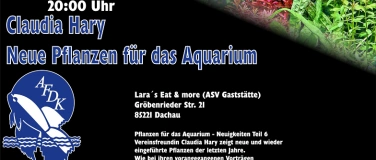 Event-Image for 'Claudia Hary: Neue Pflanzen für das Aquarium'