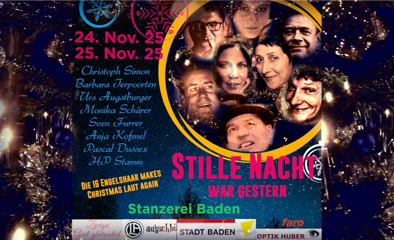 Stille Nacht war gestern Tickets