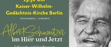 Event-Image for '„Albert Schweitzer im Hier und Jetzt“ - Gedenkveranstaltung'