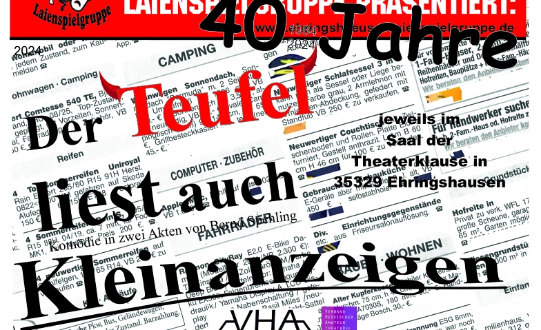 Der Teufel liest auch Kleinanzeigen ${singleEventLocation} Billets