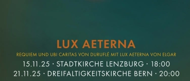 Event-Image for 'Lux Aeterna - Chorwerke von Duruflé und Elgar'