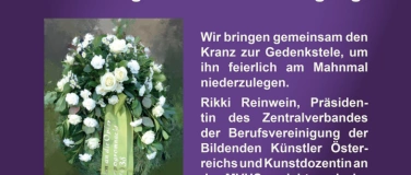 Event-Image for 'Einladung zur aktiven Teilnahme an der Gedenkfeier'