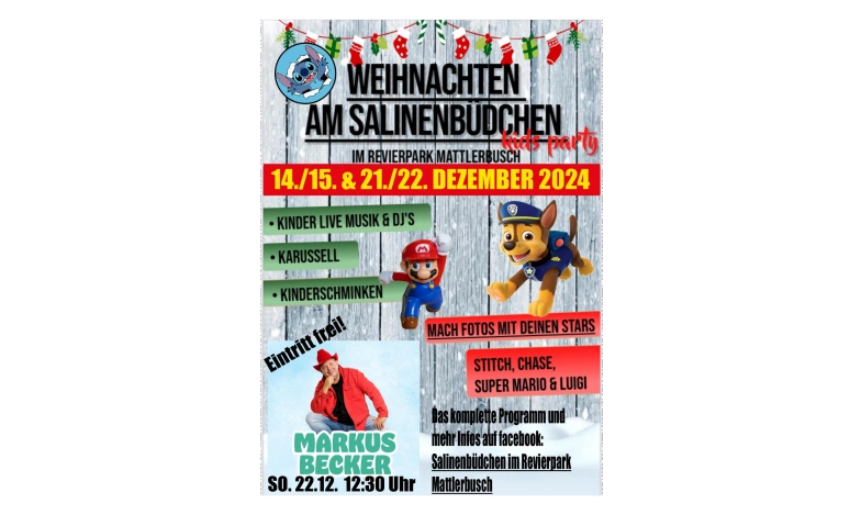 Weihnachten am Salinenb&uuml;dchen ${singleEventLocation} Billets