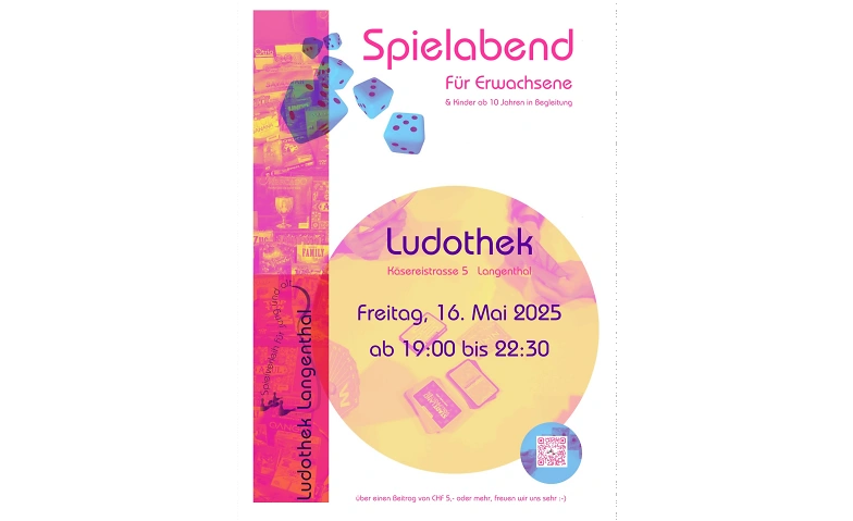 Spielabend in der Ludothek ${singleEventLocation} Billets