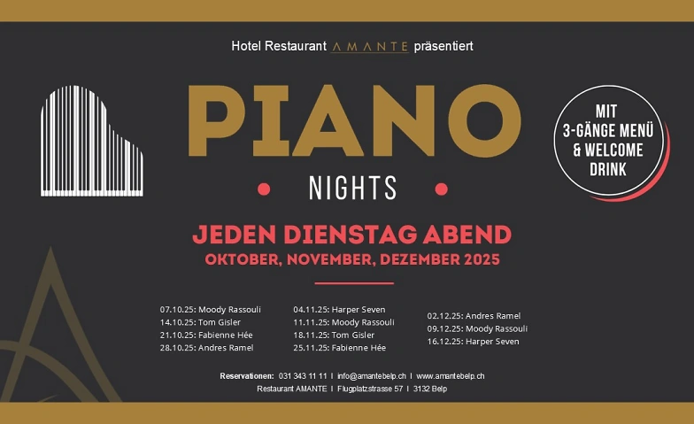 Piano Nights Tickets