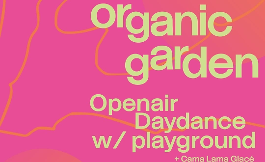 Sponsoring logo of Organic Garden Openair Daydance event
