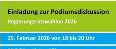 Event-Image for 'Podiumsdiskussion Regierungsratswahlen 2026'