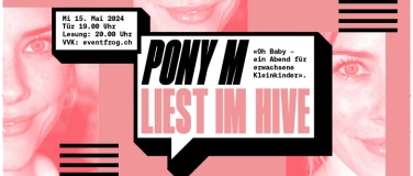 Event-Image for 'Pony M liest im Hive'