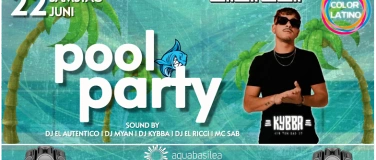 Event-Image for 'Pool Party - Reggaeton Jam mit DJ KYBBA'