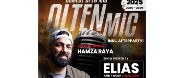 Event-Image for 'Olten Mic w / Hamza Raya + 7 more Comedians'