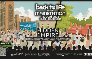 Event-Image for 'Back to life IN DER MAINSTATION / DAYRAVE / CHUR'