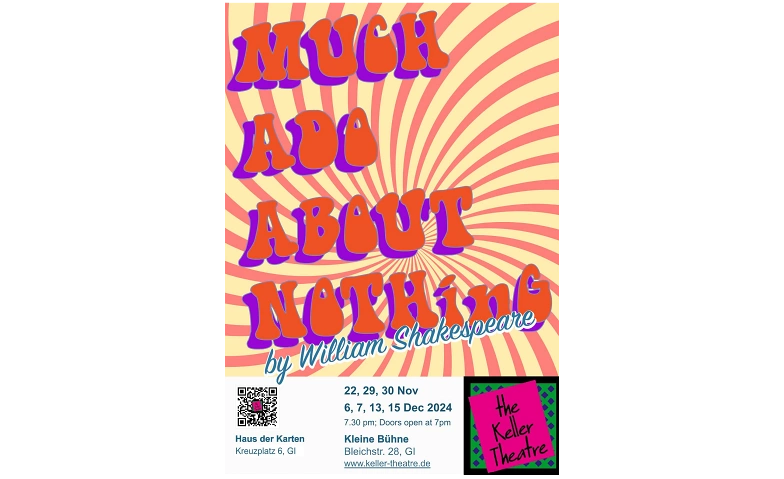 The Keller Theatre presents &quot;Much Ado about Nothing&quot; ${singleEventLocation} Billets