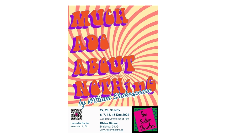 The Keller Theatre presents &quot;Much Ado about Nothing&quot; ${singleEventLocation} Billets