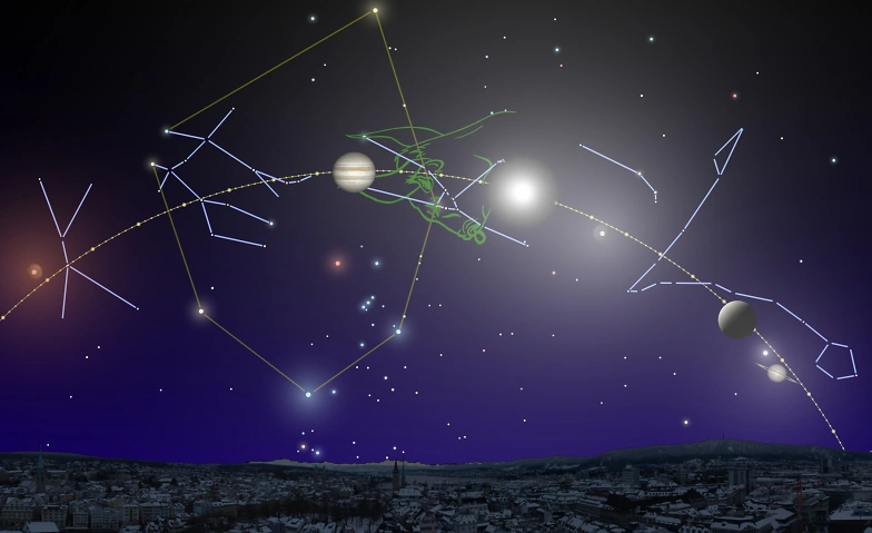 Astronomische Jahresvorschau 2026 Volkshaus Blauer Saal, Stauffacherstrasse 60, 8004 Zürich Tickets