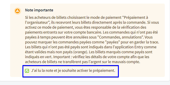 pr&eacute;paiement II