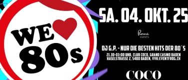 Event-Image for 'We Love 80s Party'