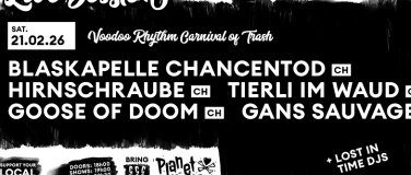 Event-Image for 'LIVE SESSION: VOODOO RHYTHM CARNIVAL OF TRASH'