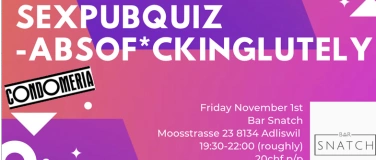 Event-Image for 'SEXPUBQUIZ- ABSOF*CKINGLUTELY'