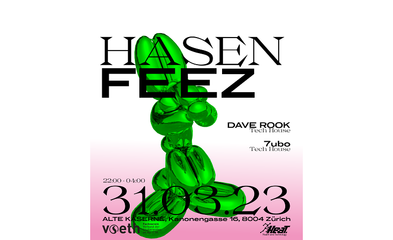Hasenfeez 2023 HeaT Alte Kaserne Zürich, Kanonengasse 16, 8004 Zürich Tickets
