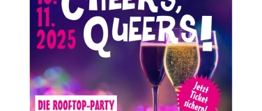 Event-Image for 'Cheers, Queers! - Die Rooftop-Party!'