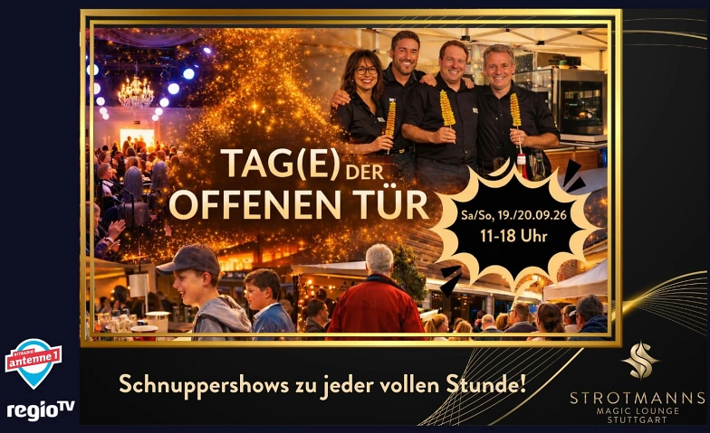 Event-Image for 'Tag (e) der offenen T&uuml;r im STROTMANNS - Magie zum Schnuppern'