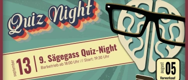 Event-Image for '9. Sägegass Quiz-Night'