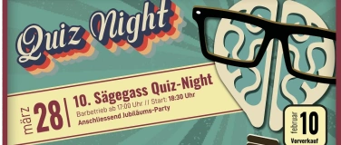 Event-Image for '10. S&auml;gegass Quiz-Night'