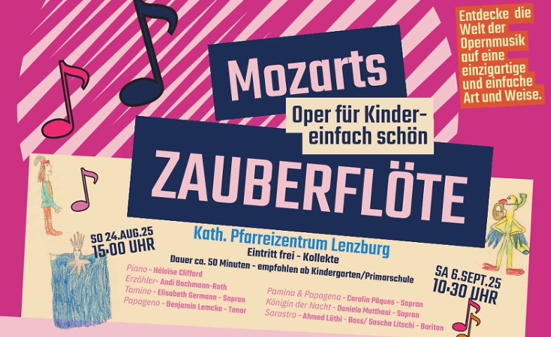 Event-Image for 'Mozarts Zauberflöte- Oper für Kinder'