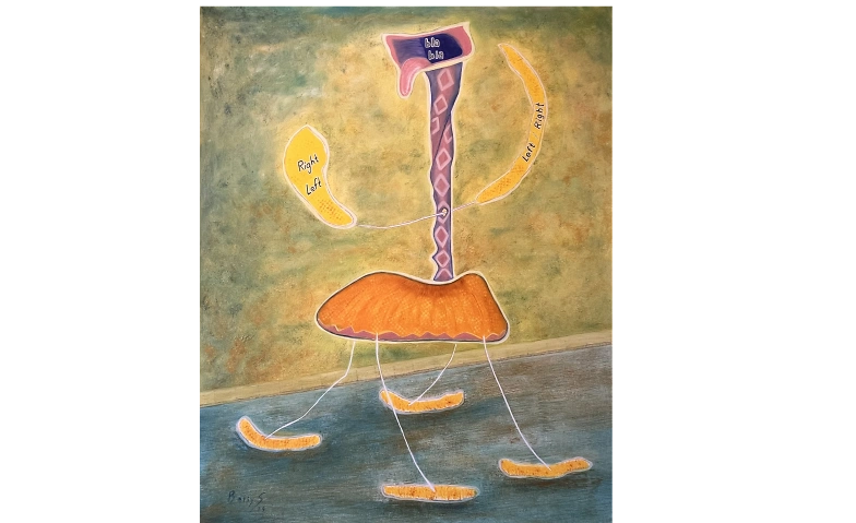 Event-Image for 'RechtsLinksLinksRechtsBlabla &ndash; AUSSTELLUNG &ndash;  Bersy Su&aacute;rez'