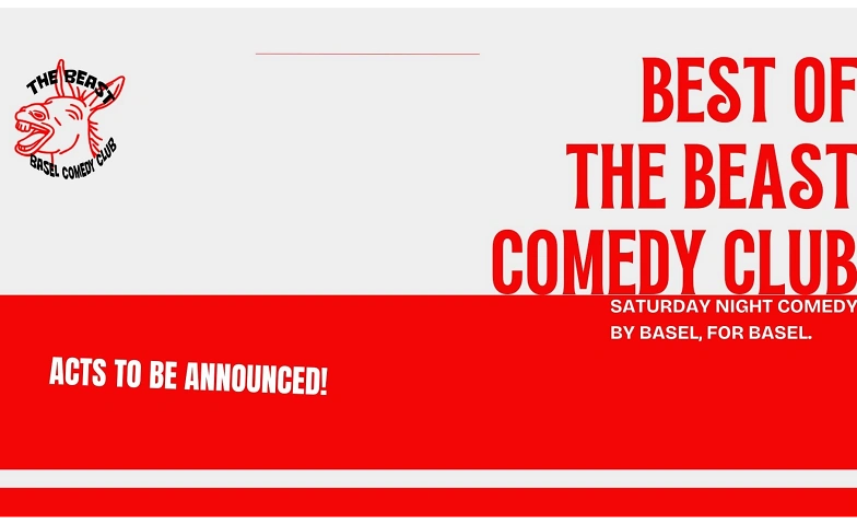 Best Of The Beast - English Comedy Showcase in Basel Tickets