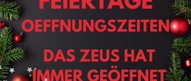 Event-Image for 'Oeffnungszeiten &uuml;ber die Festtage'