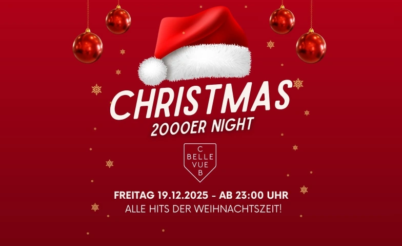 CHRISTMAS HIT PARTY Club Bellevue, Freieckgasse 9, 8001 Zürich Tickets