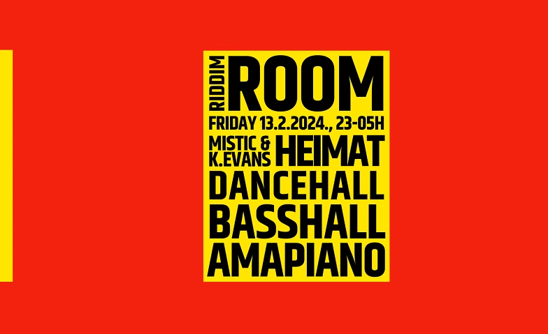 Riddim Room - Amapiano & Dancehall Heimat, Erlenmattstrasse 59, 4058 Basel Billets