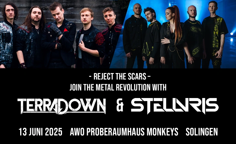 Reject the Scars AWO-Proberaumhaus "Monkeys", Konrad-Adenauer-Straße 98, 42651 Solingen Billets