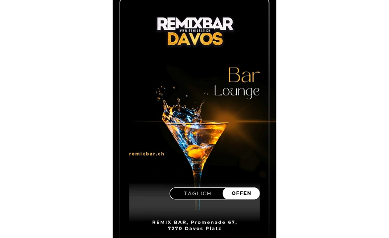 Good Vibes RemixBar Davos Tickets