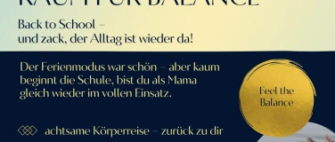 Event-Image for 'Raum für Balance – Back to School & wieder im Mama-Alltag'