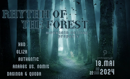 Sponsoring-Logo von Rhythm Of The Forest -Mountain Calling Preparty Event