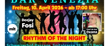 Event-Image for 'Rhythm of the Night mit Deejay Fosi'