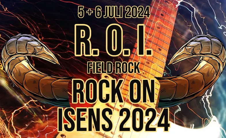 R.O.I. Rock On Isens Festival Weekend 5+6 Juli 2024 R.O.I. Rock On Isens, Isenser Burweg 6, 26969 Butjadingen Billets