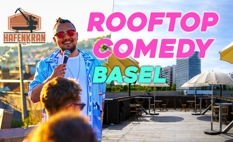 Event-Image for 'Rooftop Comedy Basel at Hafenkran'
