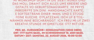 Event-Image for 'Workshop Vol. 7 Birthday Bangers'