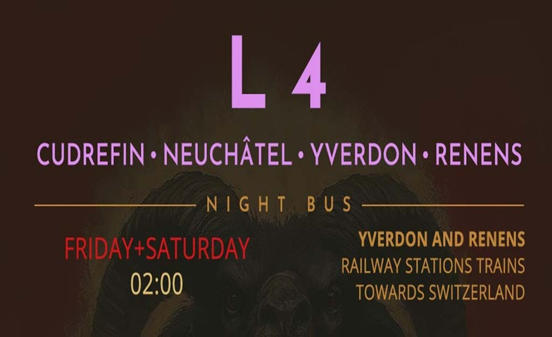 Event-Image for 'L4.1 Night Bus Cudrefin->Neuch&acirc;tel'