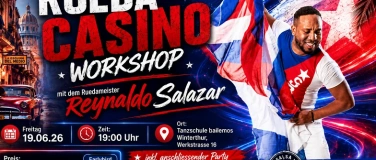 Event-Image for 'Rueda de Casino mit Reynaldo Salazar'