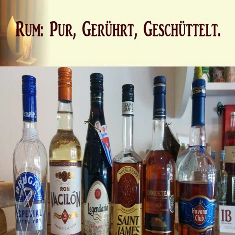 Rum-Tasting & Rum-Cocktailkurs CocktailContor, Apostelnstraße 22, 50667 Köln Tickets