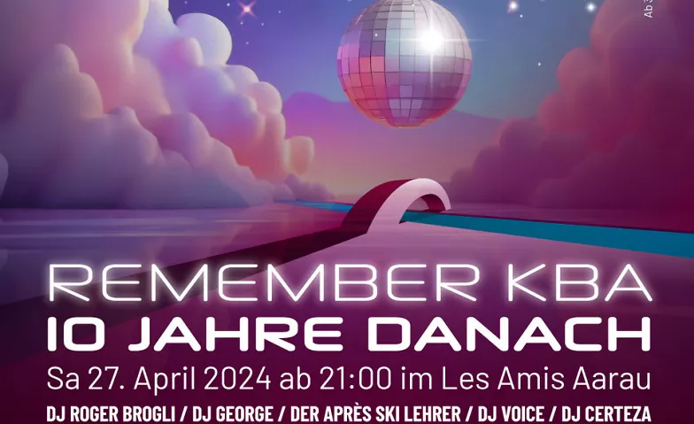 Remember KBA - 10 Jahre danach! Les Amis.Club, Mühlemattstrasse 2, 5000 Aarau Billets